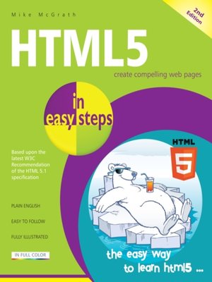 cover image of HMTL5 in easy steps